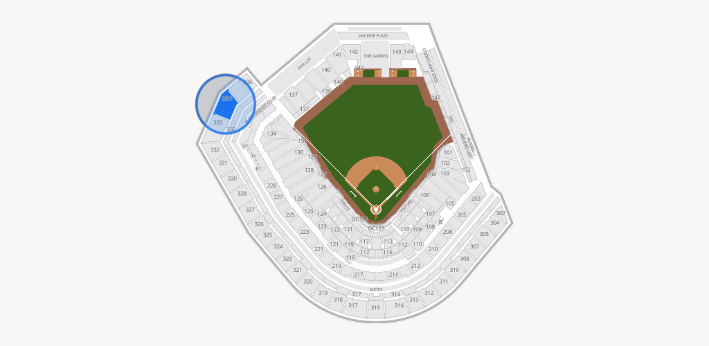 Oracle Park Seating Chart