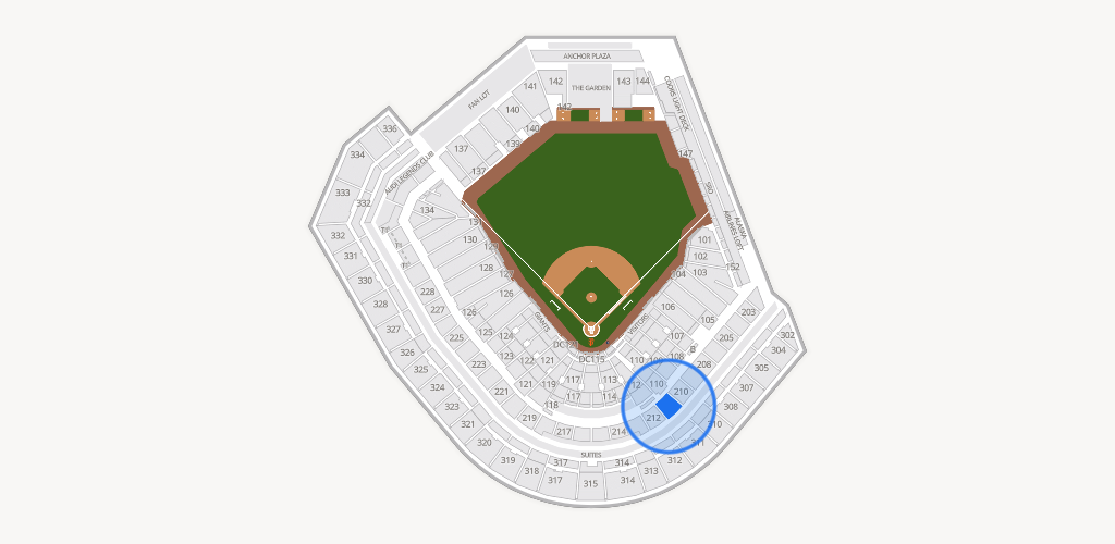 Oracle Park Seating Chart