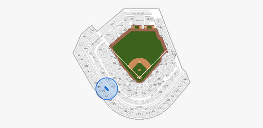 Oracle Park Seating Chart