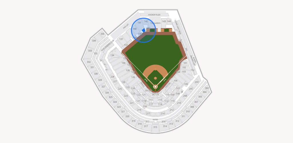 Oracle Park Seating Chart