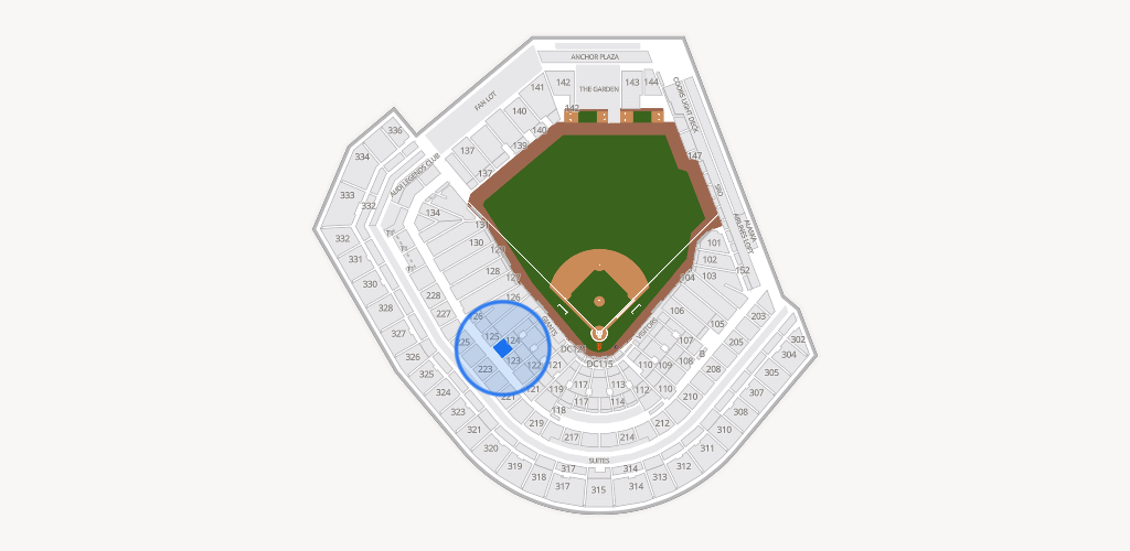 Oracle Park Seating Chart