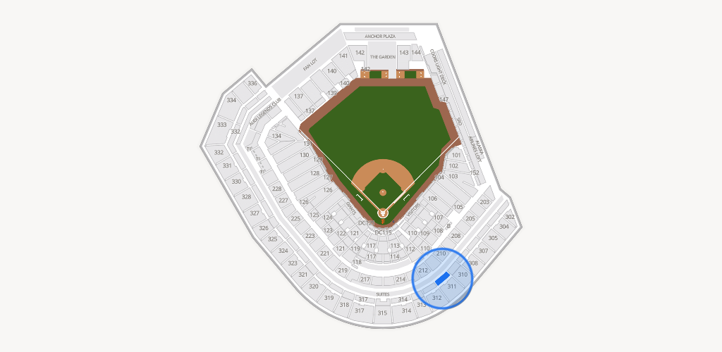 Oracle Park Seating Chart