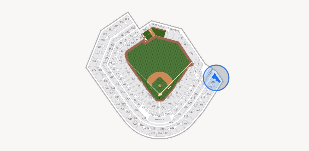 Oriole Park at Camden Yards Seating Chart