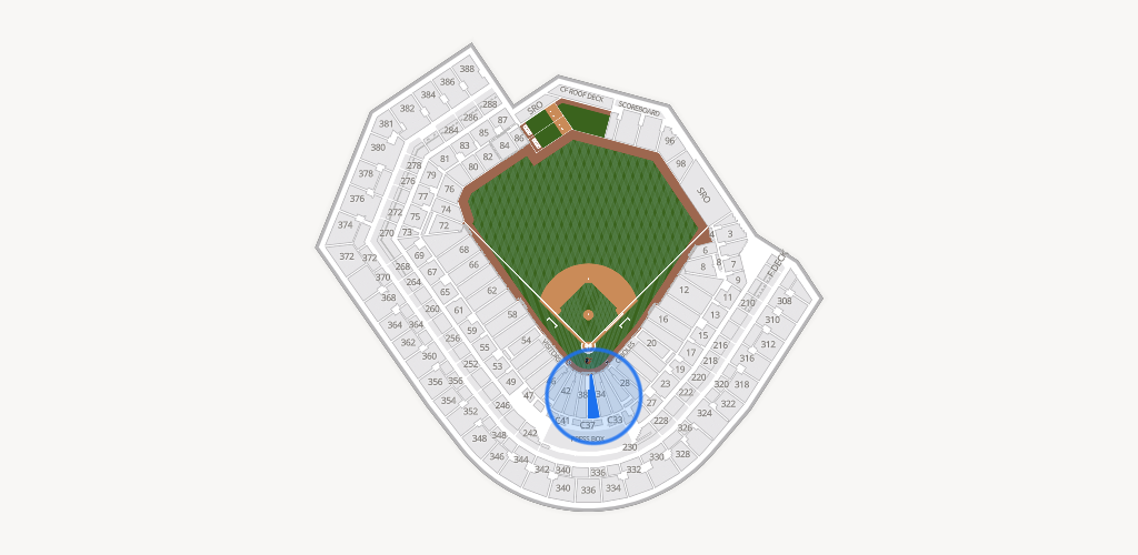 Oriole Park at Camden Yards Seating Chart