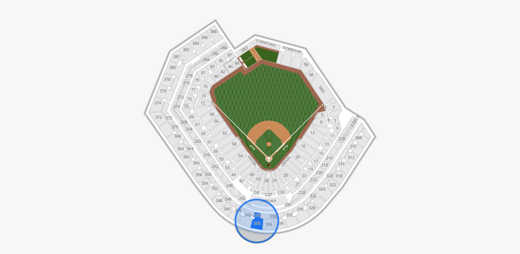 Oriole Park at Camden Yards Seating Chart