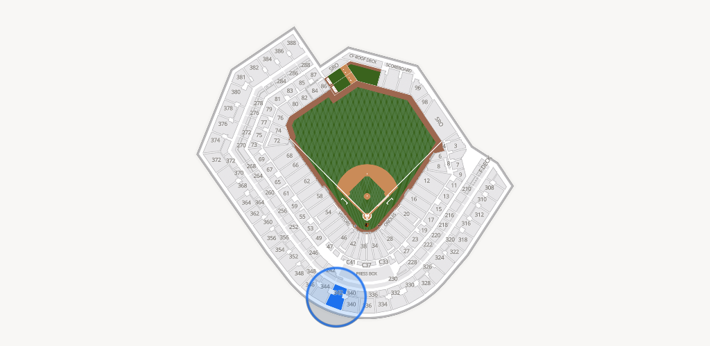 Oriole Park at Camden Yards Seating Chart