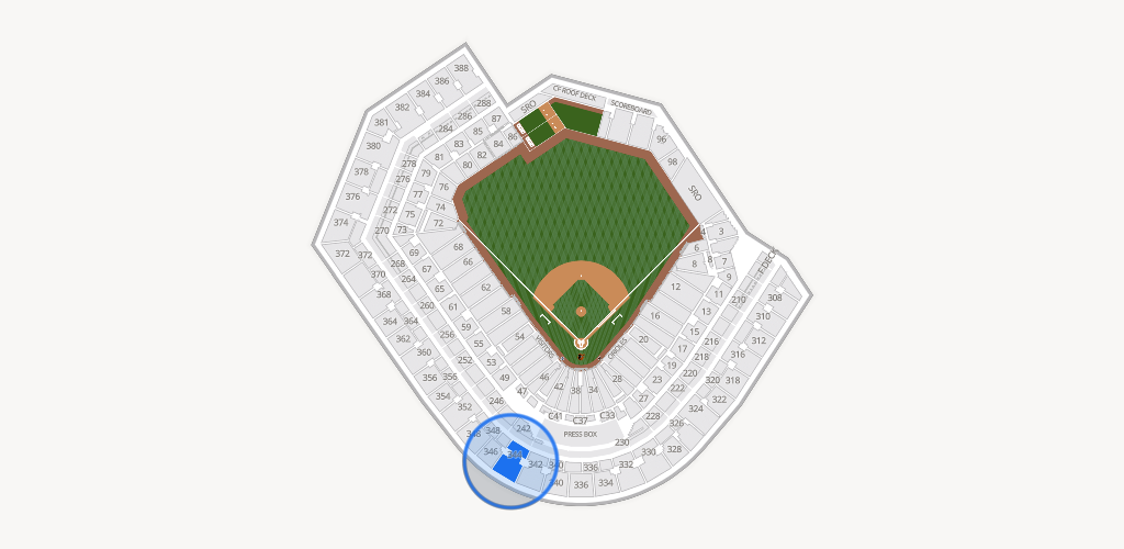 Oriole Park at Camden Yards Seating Chart