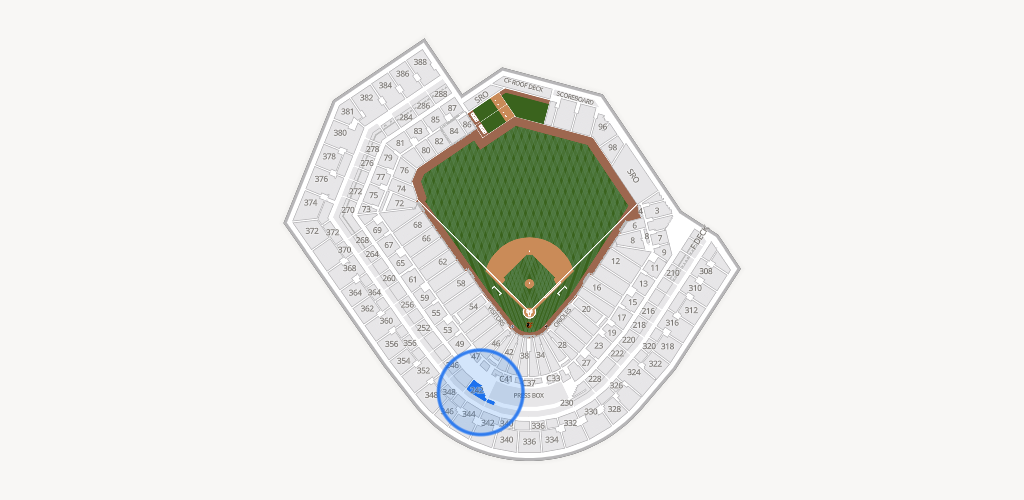Oriole Park at Camden Yards Seating Chart