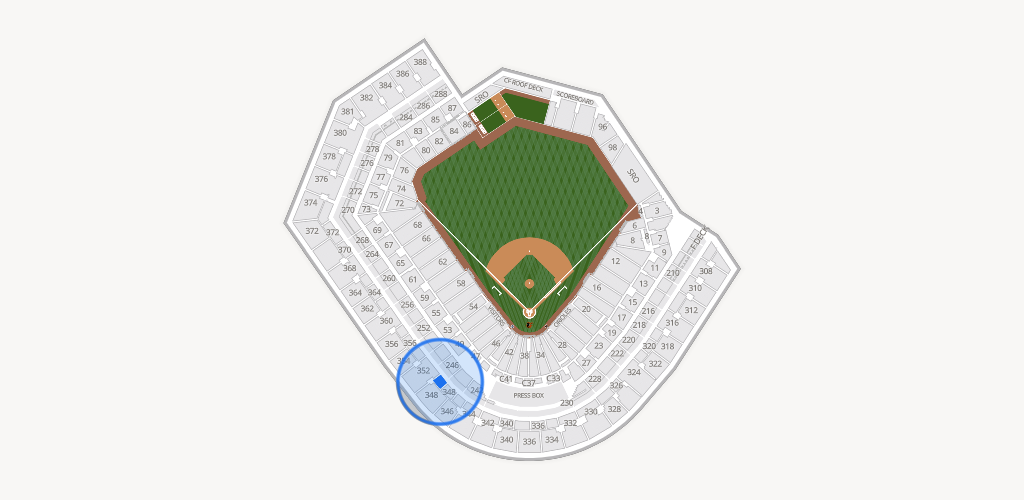 Oriole Park at Camden Yards Seating Chart