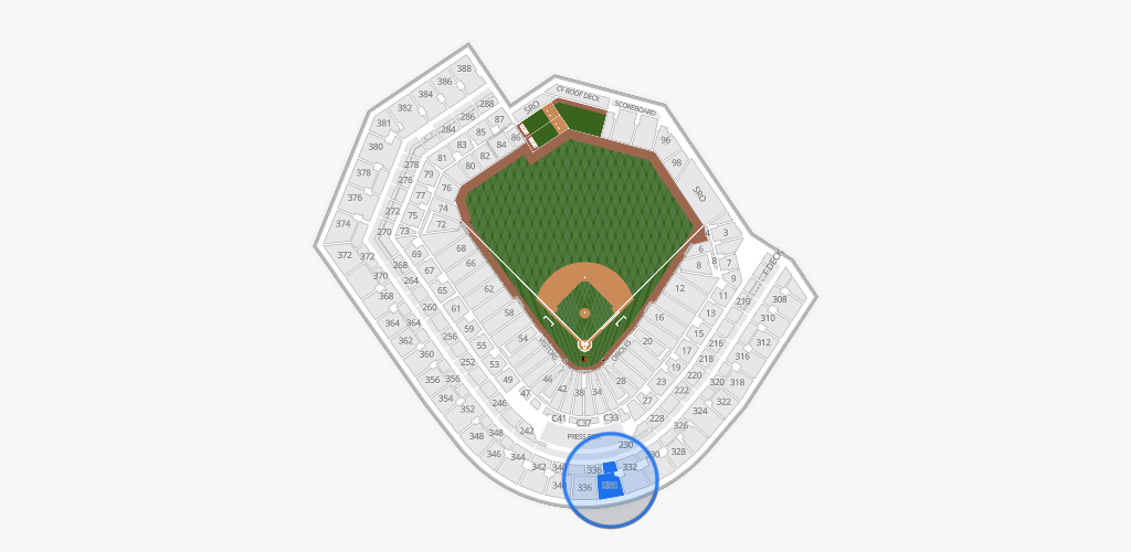 Oriole Park at Camden Yards Seating Chart