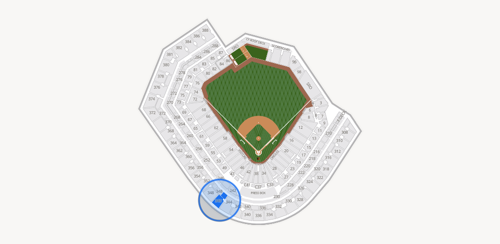 Oriole Park at Camden Yards Seating Chart