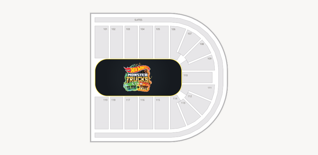 Orleans Arena Seating Chart