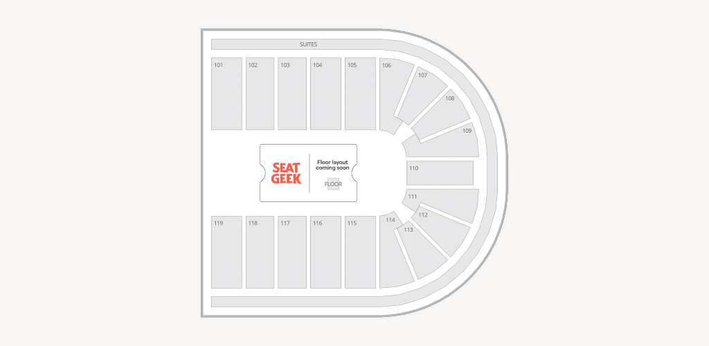 Orleans Arena Seating Chart