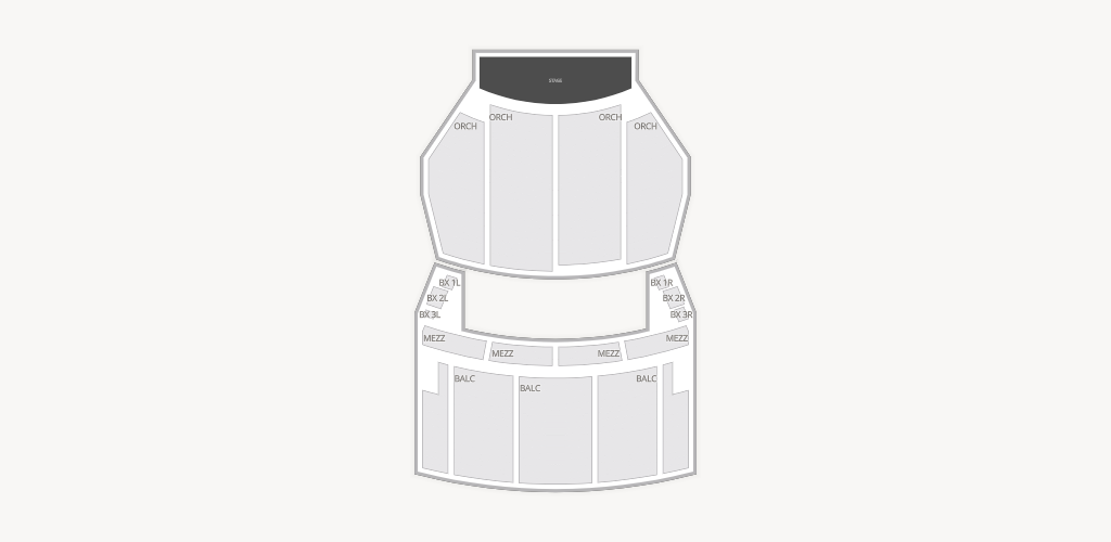 Orpheum Theatre - Los Angeles Seating Chart