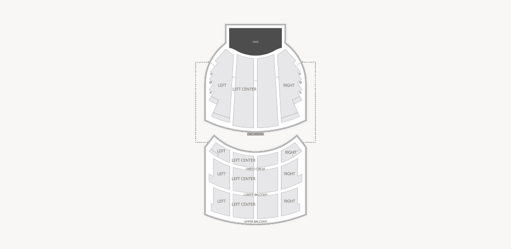 Orpheum Theatre - Vancouver Seating Chart