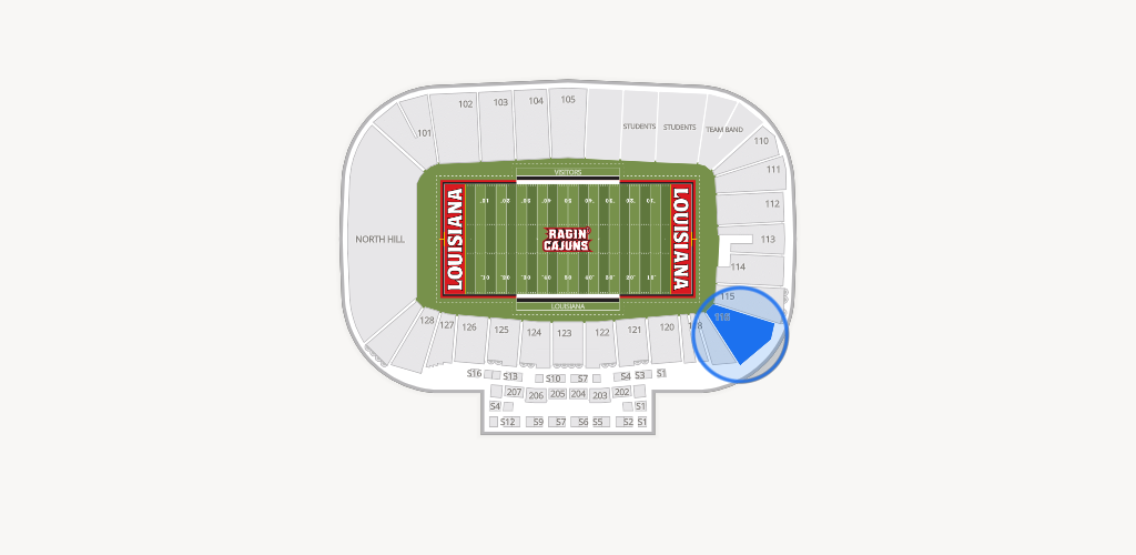 Our Lady of Lourdes Stadium Seating Chart