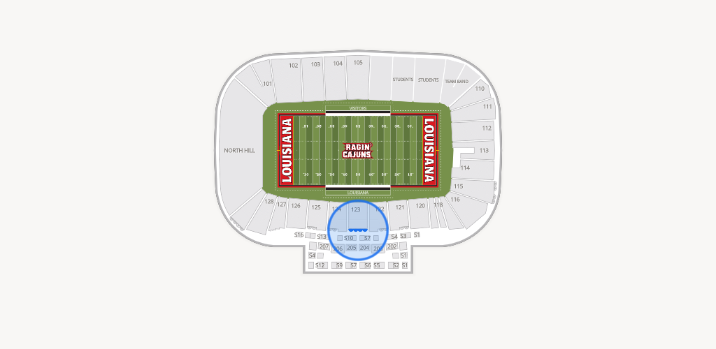 Our Lady of Lourdes Stadium Seating Chart