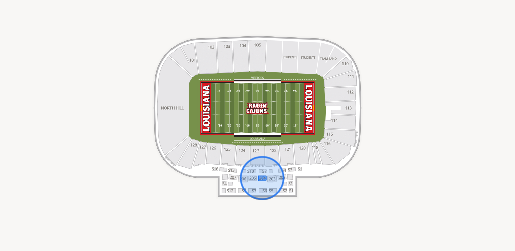 Our Lady of Lourdes Stadium Seating Chart