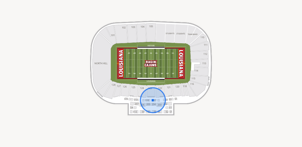 Our Lady of Lourdes Stadium Seating Chart