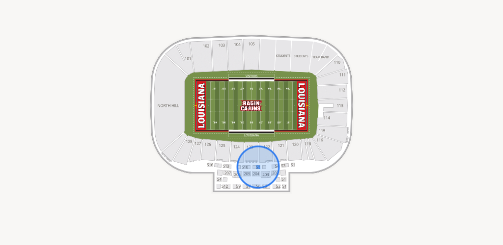 Our Lady of Lourdes Stadium Seating Chart