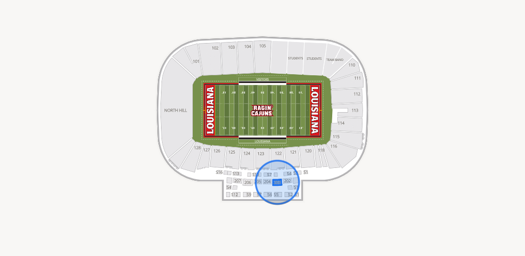 Our Lady of Lourdes Stadium Seating Chart