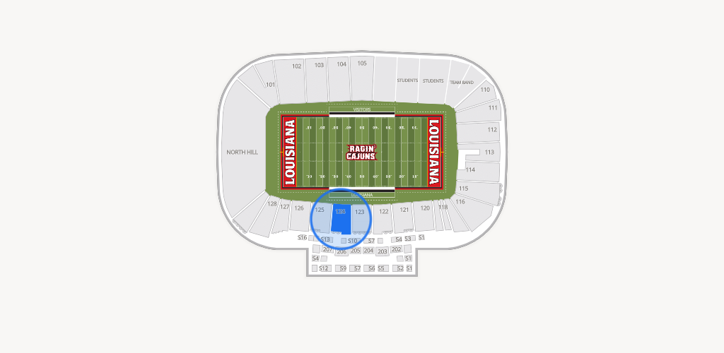 Our Lady of Lourdes Stadium Seating Chart