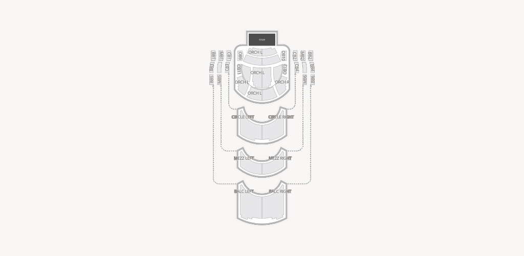Overture Hall - Overture Center Seating Chart