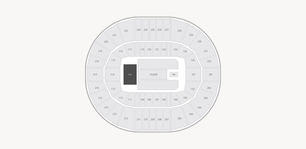 Pacific Coliseum at the PNE Seating Chart