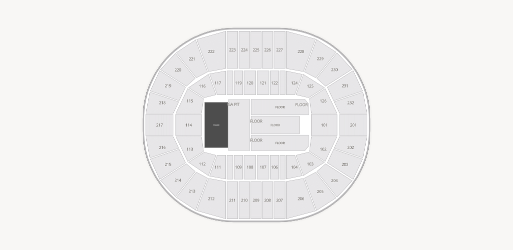 Pacific Coliseum at the PNE Seating Chart