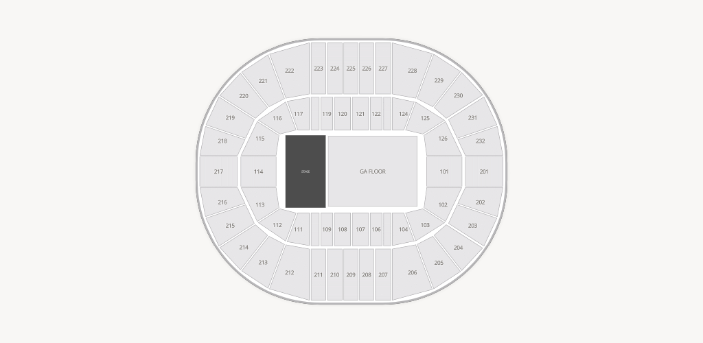 Pacific Coliseum at the PNE Seating Chart