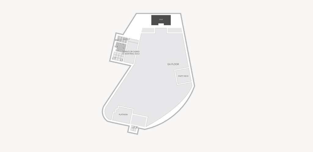 Parc Jean-Drapeau Seating Chart