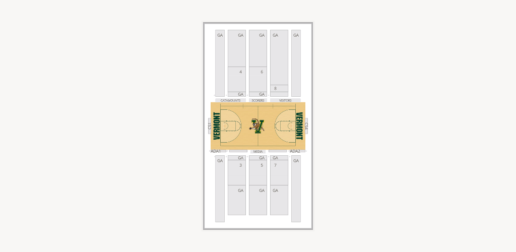 Patrick Gymnasium Seating Chart