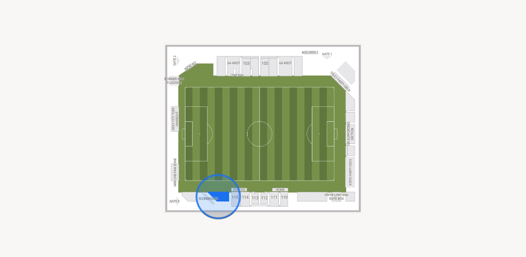 Patriots Point Athletics Complex Seating Chart