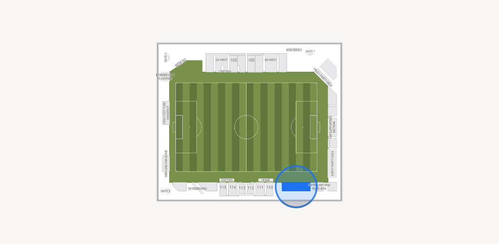 Patriots Point Athletics Complex Seating Chart