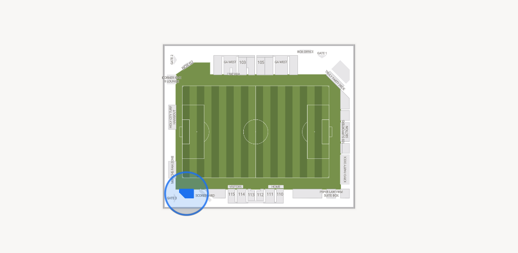 Patriots Point Athletics Complex Seating Chart