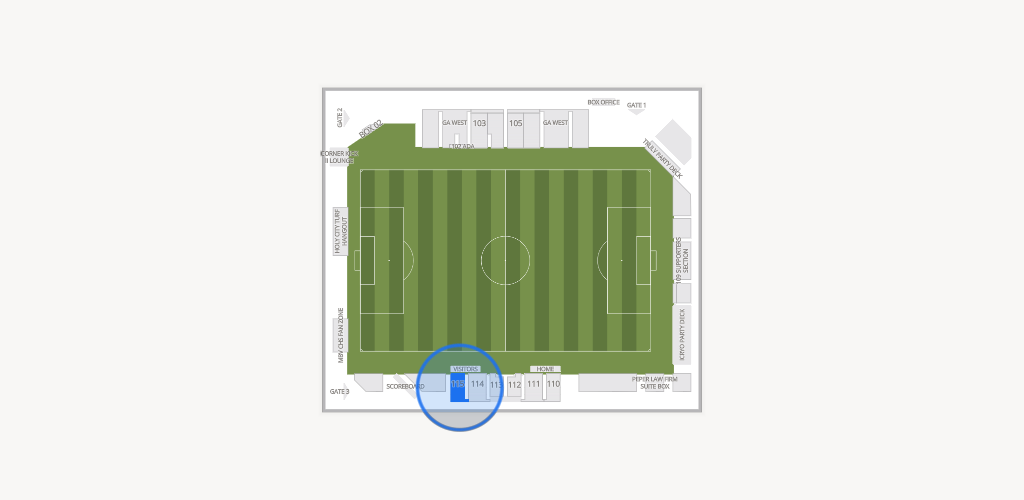 Patriots Point Athletics Complex Seating Chart
