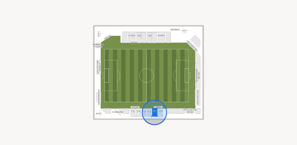 Patriots Point Athletics Complex Seating Chart