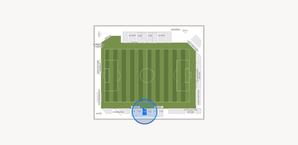 Patriots Point Athletics Complex Seating Chart