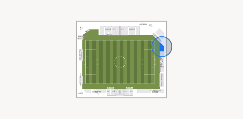 Patriots Point Athletics Complex Seating Chart