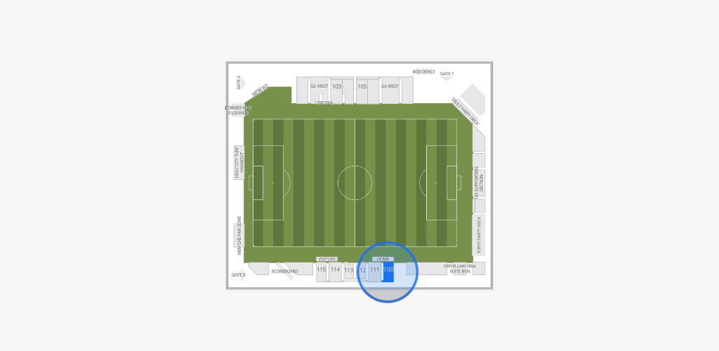 Patriots Point Athletics Complex Seating Chart