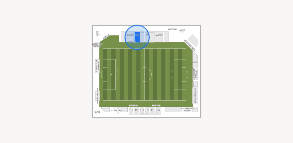 Patriots Point Athletics Complex Seating Chart