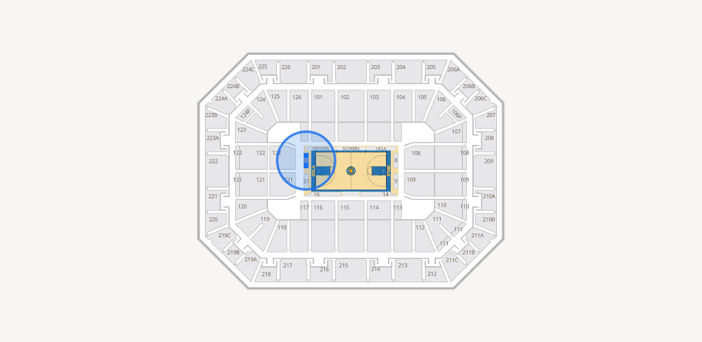 Pauley Pavilion Seating Chart