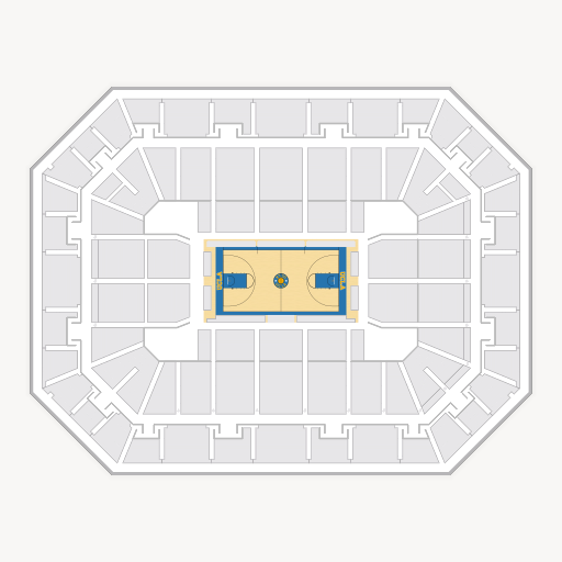 Pauley Pavilion seating chart