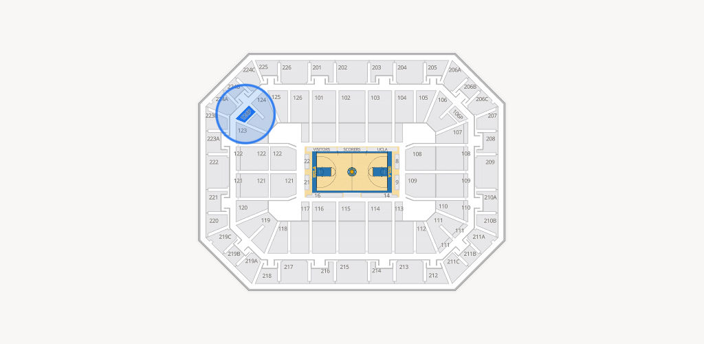 Pauley Pavilion Seating Chart