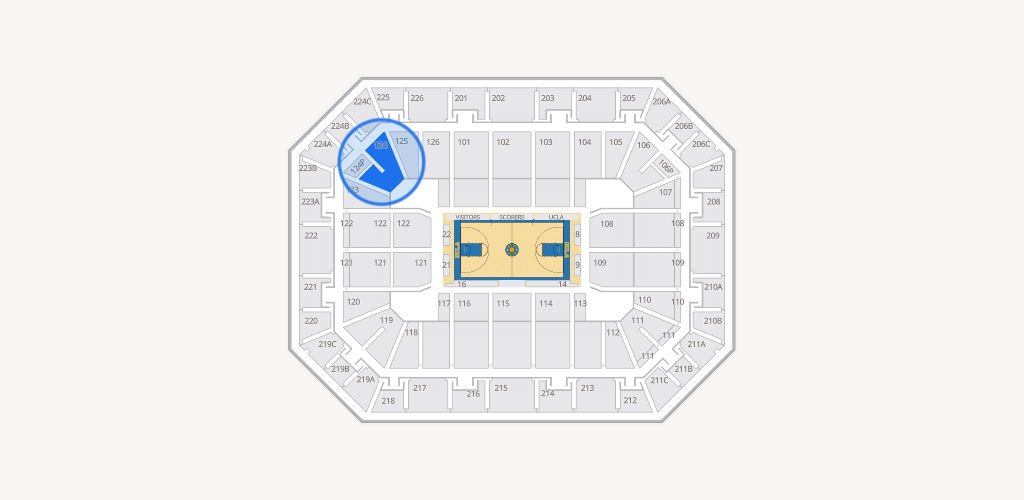 Pauley Pavilion Seating Chart