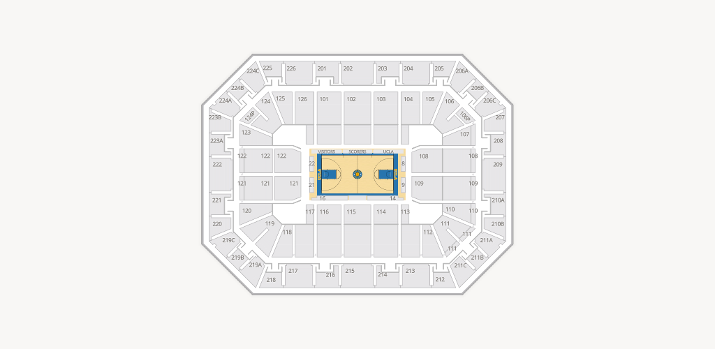 Pauley Pavilion Seating Chart