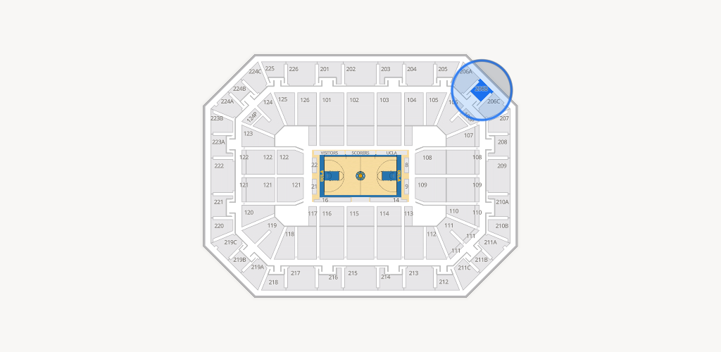 Pauley Pavilion Seating Chart