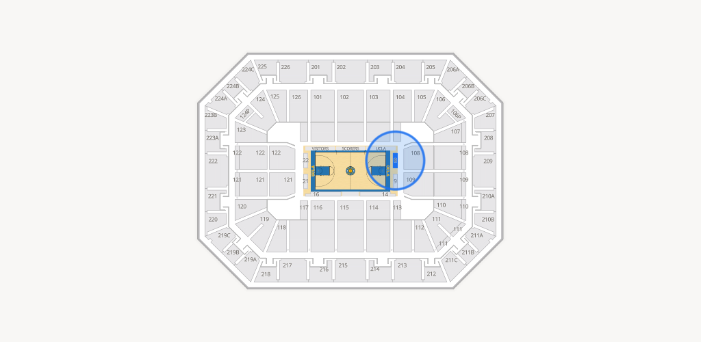 Pauley Pavilion Seating Chart