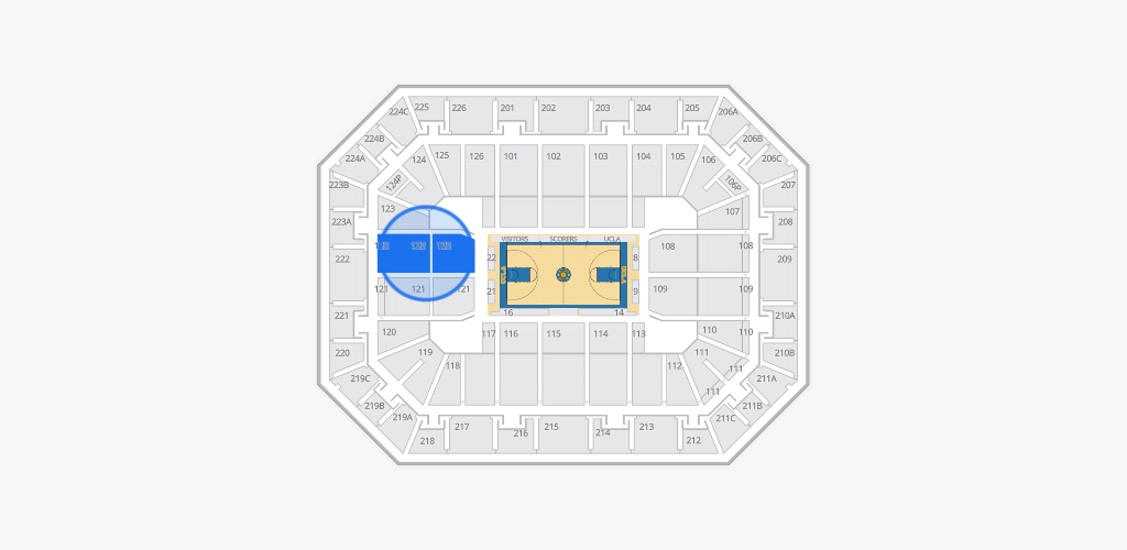 Pauley Pavilion Seating Chart