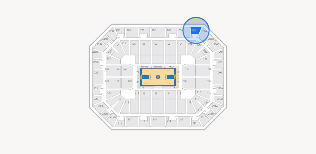 Pauley Pavilion Seating Chart